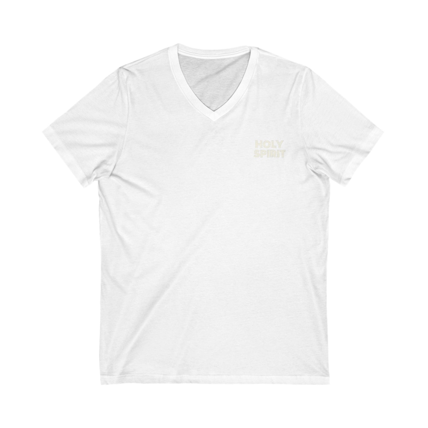 Unisex Jersey Short Sleeve V-Neck Tee